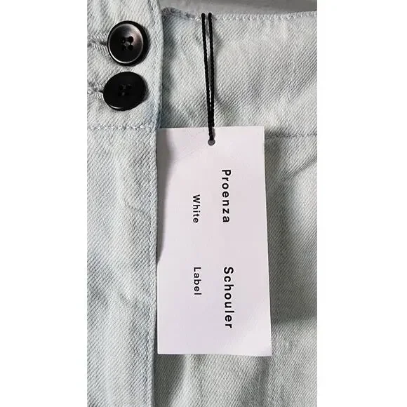 Proenza Schouler White Label High Waisted Shorts 8 NEW - Picture 5 of 11